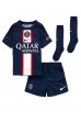 Paris Saint-Germain Mauro Icardi #9 Babyklær Hjemme Fotballdrakt til barn 2022-23 Korte ermer (+ Korte bukser)